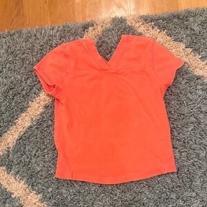 Free People Coral Short Sleeve Tee NWOT!!!